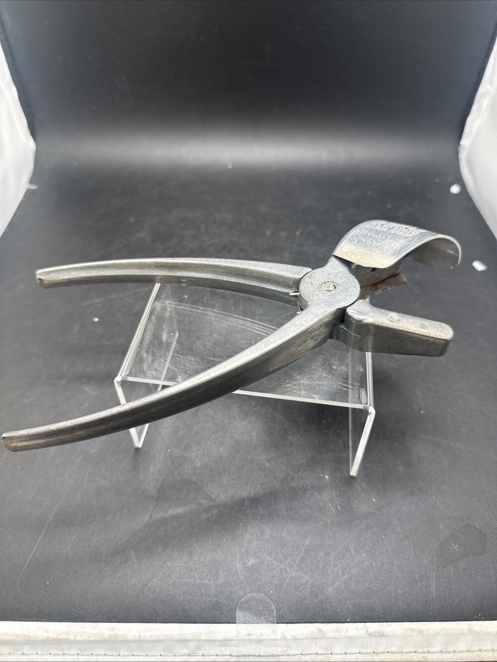 VTG Texan Model The YORK Aluminum Nut Sheller San Angelo TX Pecan Cracker USA